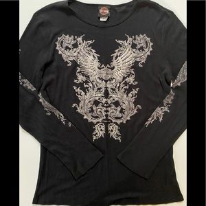 Harley-Davidson Long Sleeve Ribbed Tee